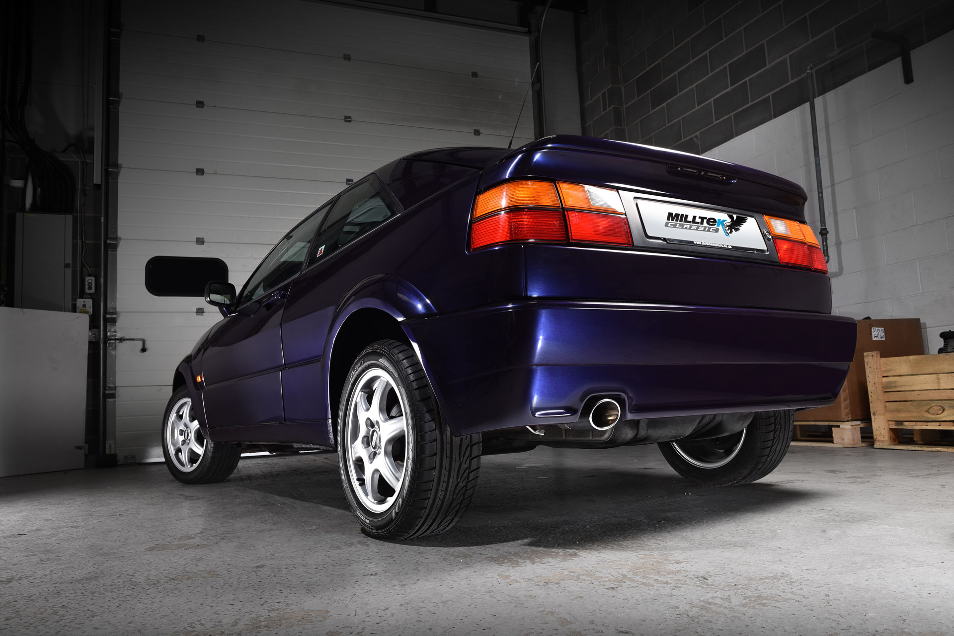 VW Golf Corrado VR6 Cat-back Non-Resonated (louder) Systeem