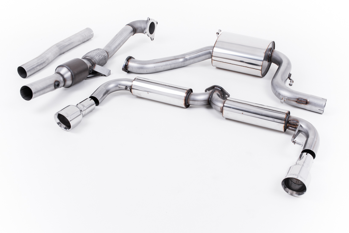 Milltek VW Golf VI GTI 2.0 TSI 3inch dual turbo-back Race system