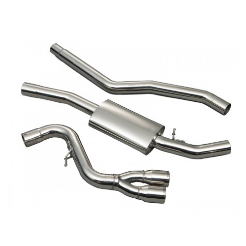 Milltek BMW 123D M SPORT (E81) 3d Cat-back Twin 76.2mm Special 0