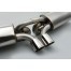Milltek Porsche Cayman S 3.4 987 Gen1 cat-back systeem(zonder ka