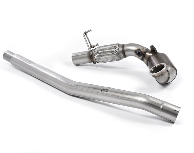 Milltek VW Golf VII GTI / R 2.0TFSI Large Bore Downpipe and Hi-Flow Sports Cat