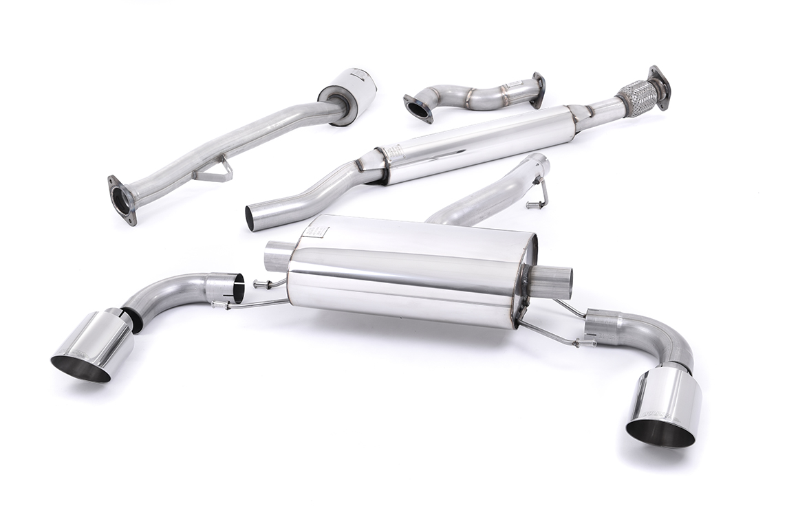 Subaru BRZ 2.0 PRIMARY CAT-BACK Resonated (stiller)