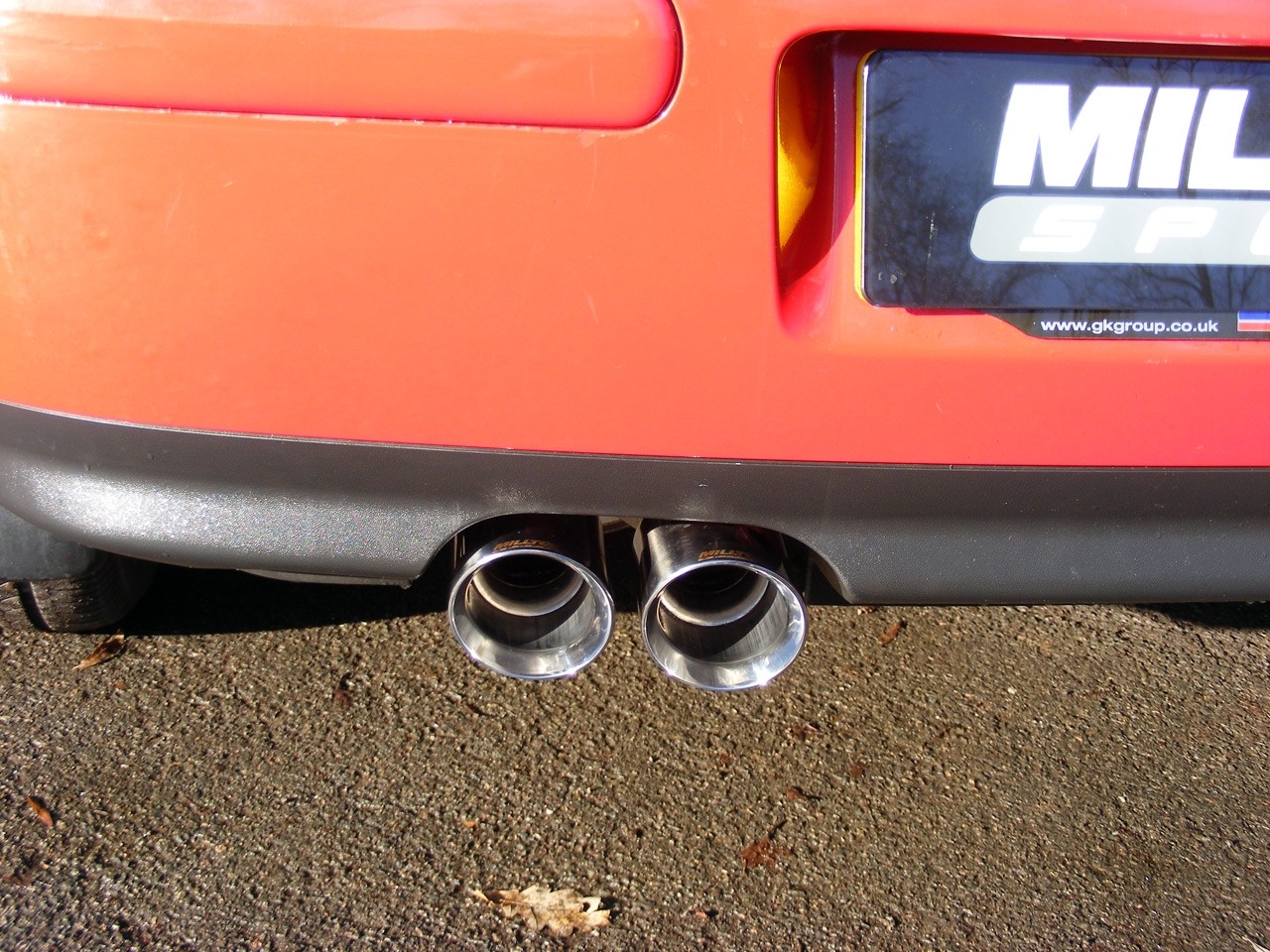 Milltek VW Golf IV 1.8T GTI cat-back systeem met dubbel 80mm GT8