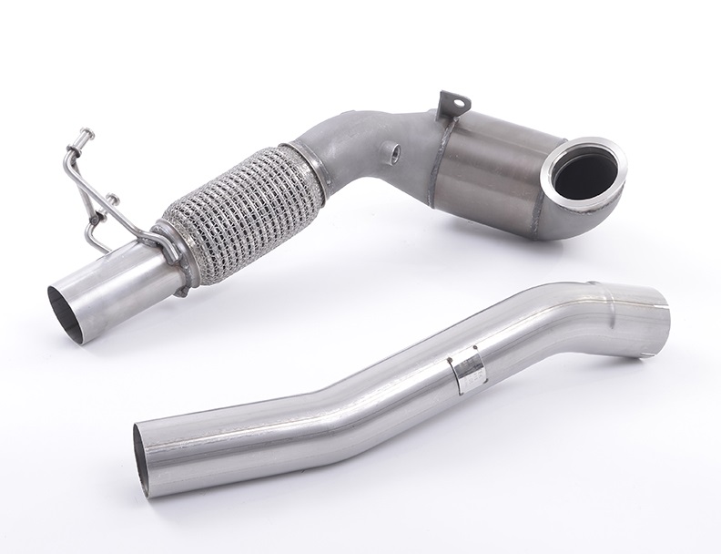 Milltek VW Golf VII GTI / R 2.0TFSI Large Bore Downpipe and Hi-Flow Sports Cat
