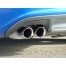 Milltek Audi S4 B8 3.0 V6 Supercharged quad cat-back systeem met