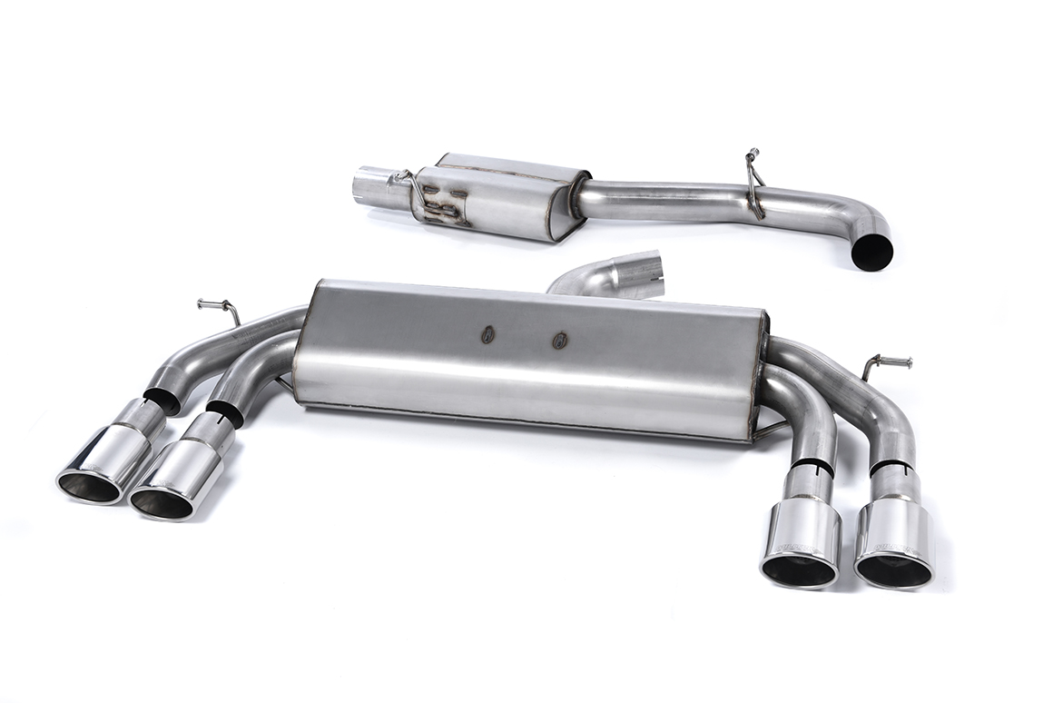 Audi S3 2.0 TFSI quattro Sportback 8V/8V.2 (Non-GPF) Non-Valved Race System Resonated (stiller)