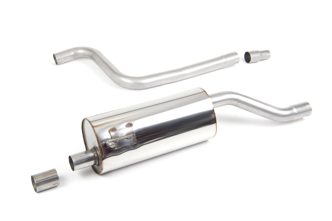 Ford Fiesta VIII 1.0 EcoBoost ST-Line Milltek Particulate Filter-back met GT-90 Polished