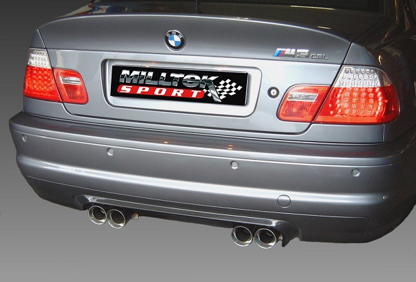 Milltek 3 SERIES (E46) M3 CSL Rear Silencer(s)