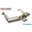 Milltek Porsche Cayman S 3.4 987 Gen1 cat-back systeem(zonder ka