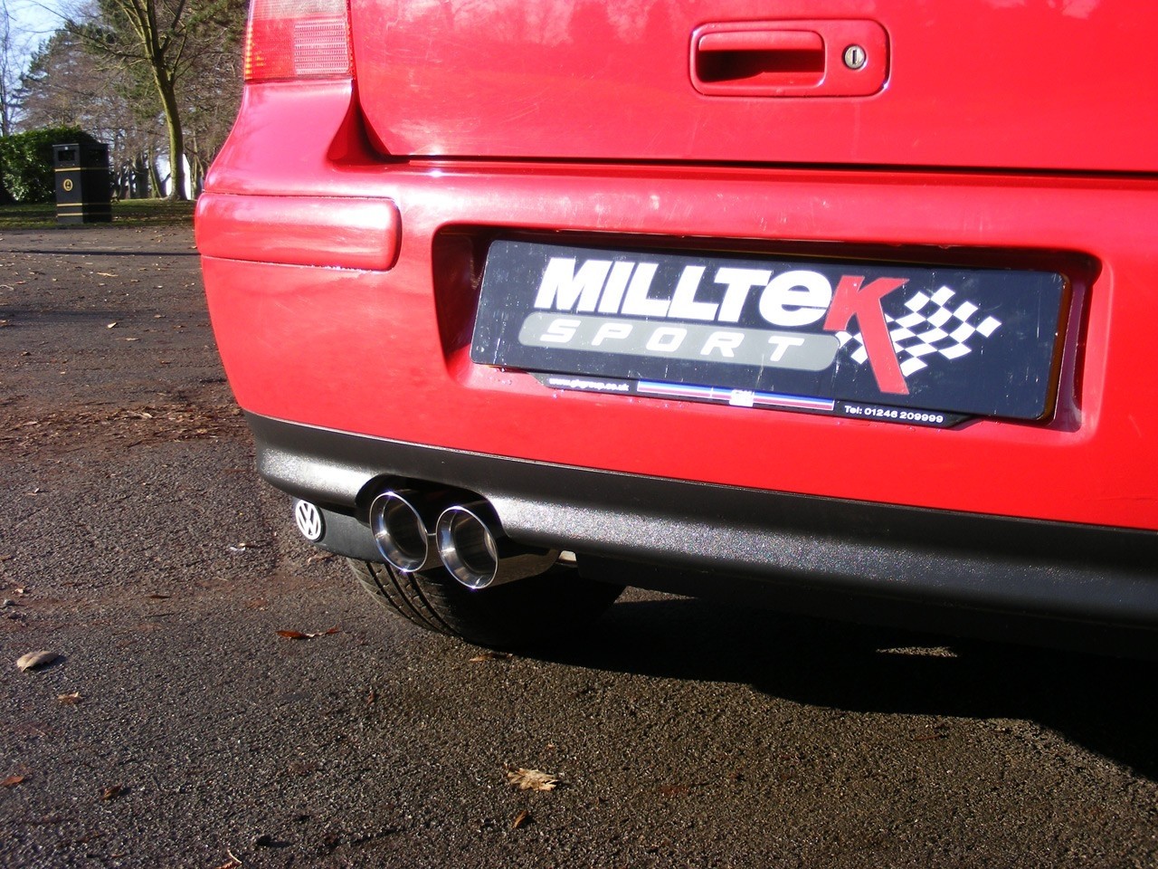 Milltek SEAT Leon 1M TDI 90/110/150pk cat-back systeem met dubbe