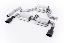 Milltek VW Scirocco R 3inch dual turbo-back Race systeem met hi-
