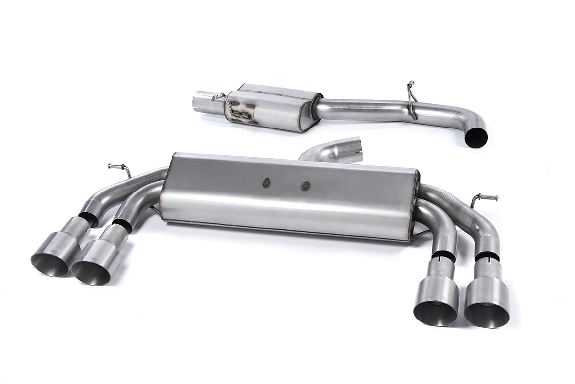 Audi S3 2.0 TFSI quattro Sportback 8V/8V.2 (Non-GPF) Non-Valved Race System Resonated (stiller)