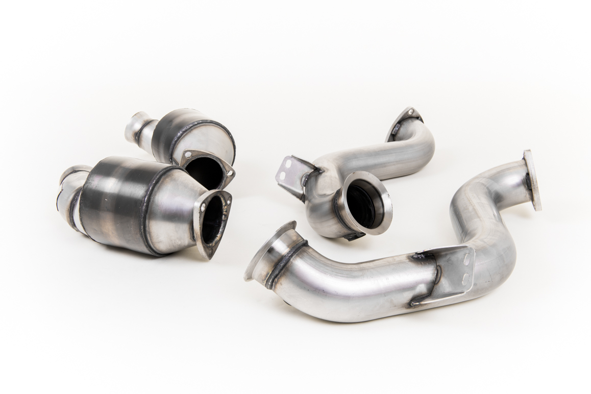 Mercedes C63 & C63 S (W205) Saloon 4.0 Bi-Turbo V8 Non-GPF HI-FLOW SPORTS CAT AND DOWNPIPE