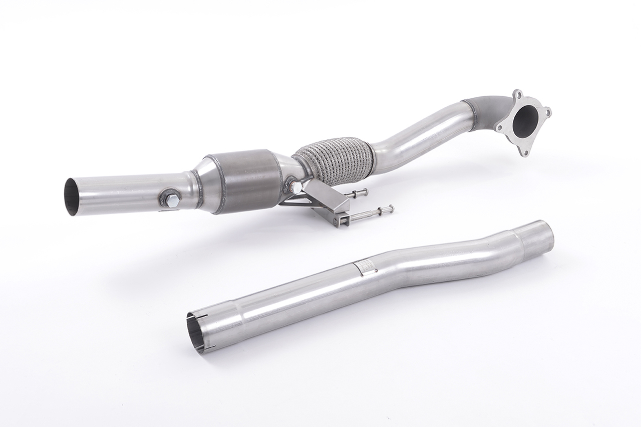 Milltek SEAT Leon 1P Cupra K1 Large-bore downpipe met hi-flow sp