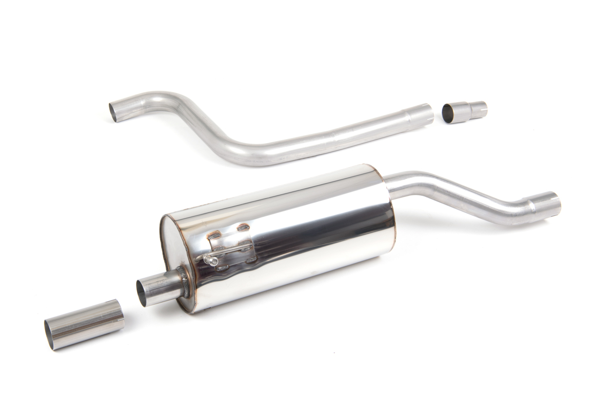 Ford Fiesta VIII 1.0 EcoBoost ST-Line Milltek Particulate Filter-back Resonated met Burnt Titanium G